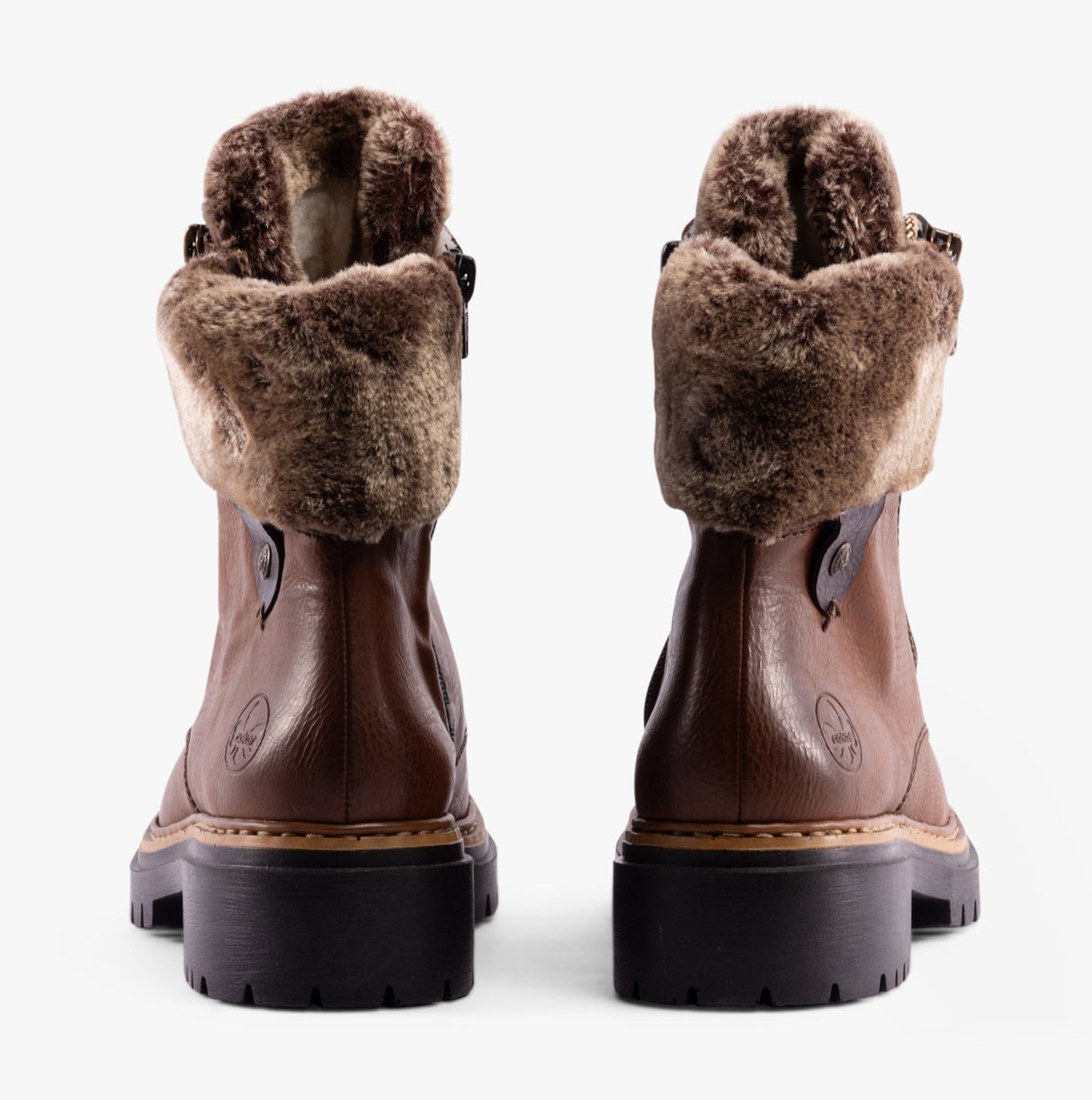 Rieker 72608-24 Womens Boots Brown