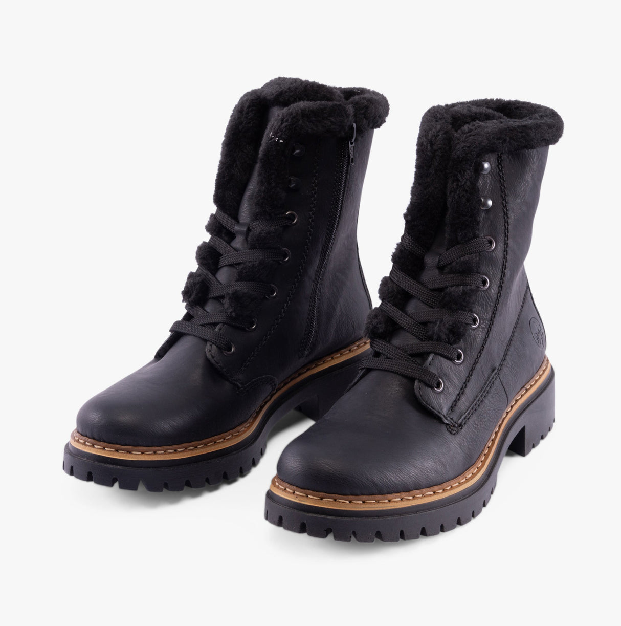 Rieker 72625-00 Womens Boots Black