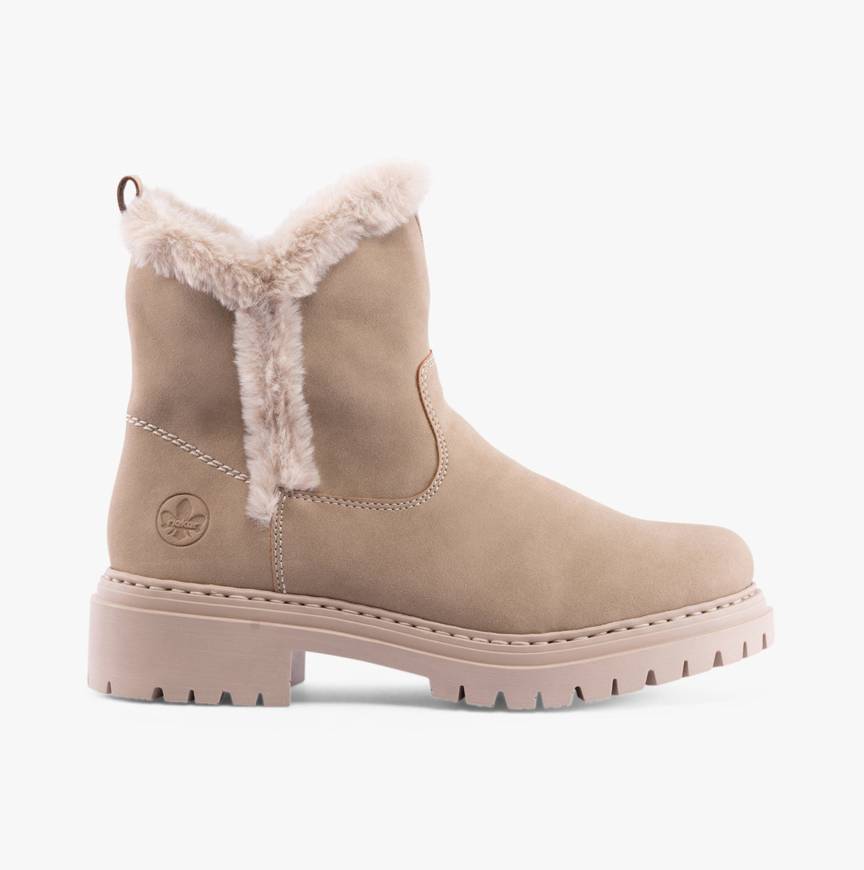 Rieker 72682-60 Womens Boots Beige