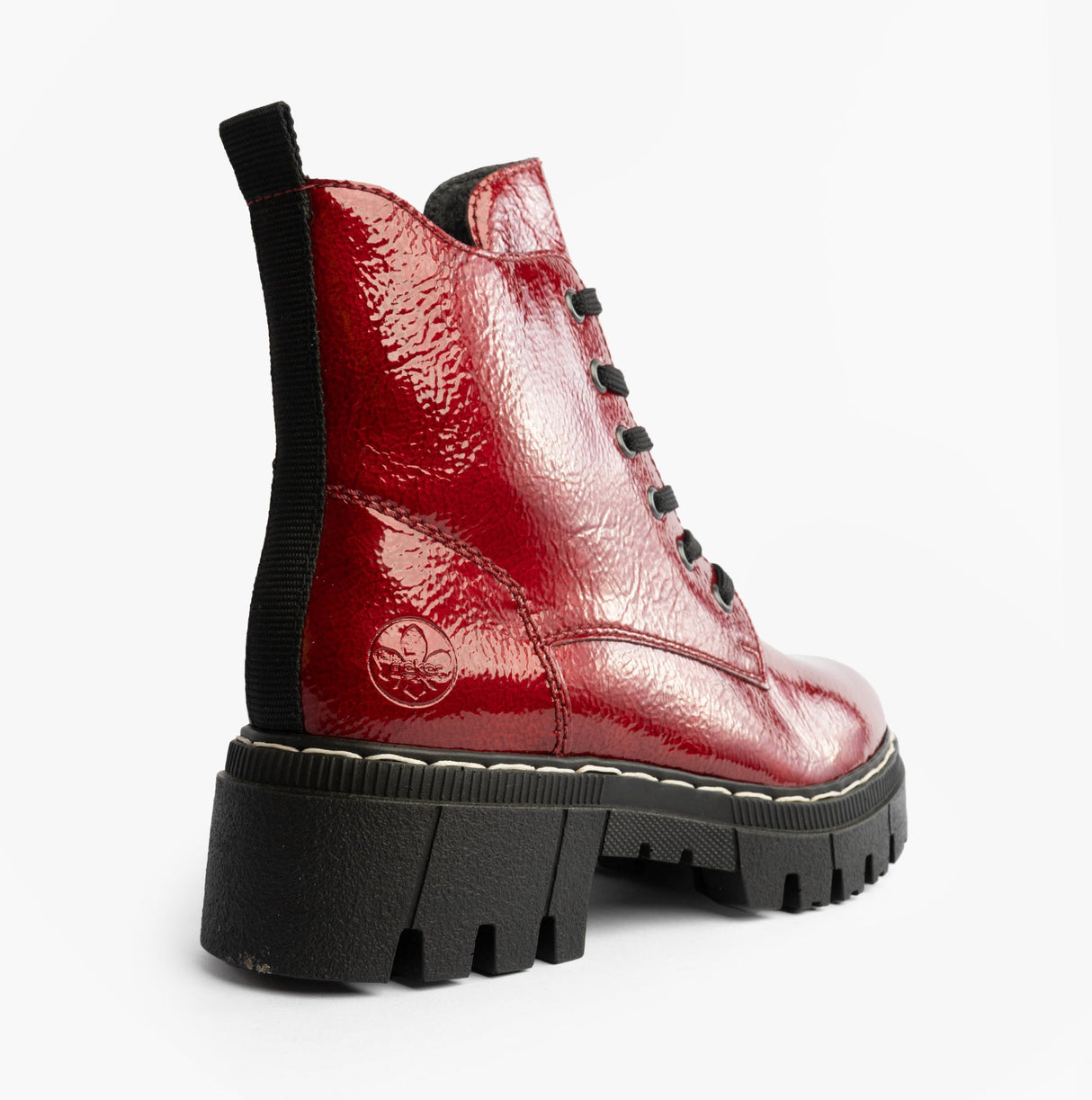 Rieker 74020-33 Womens Boots Red