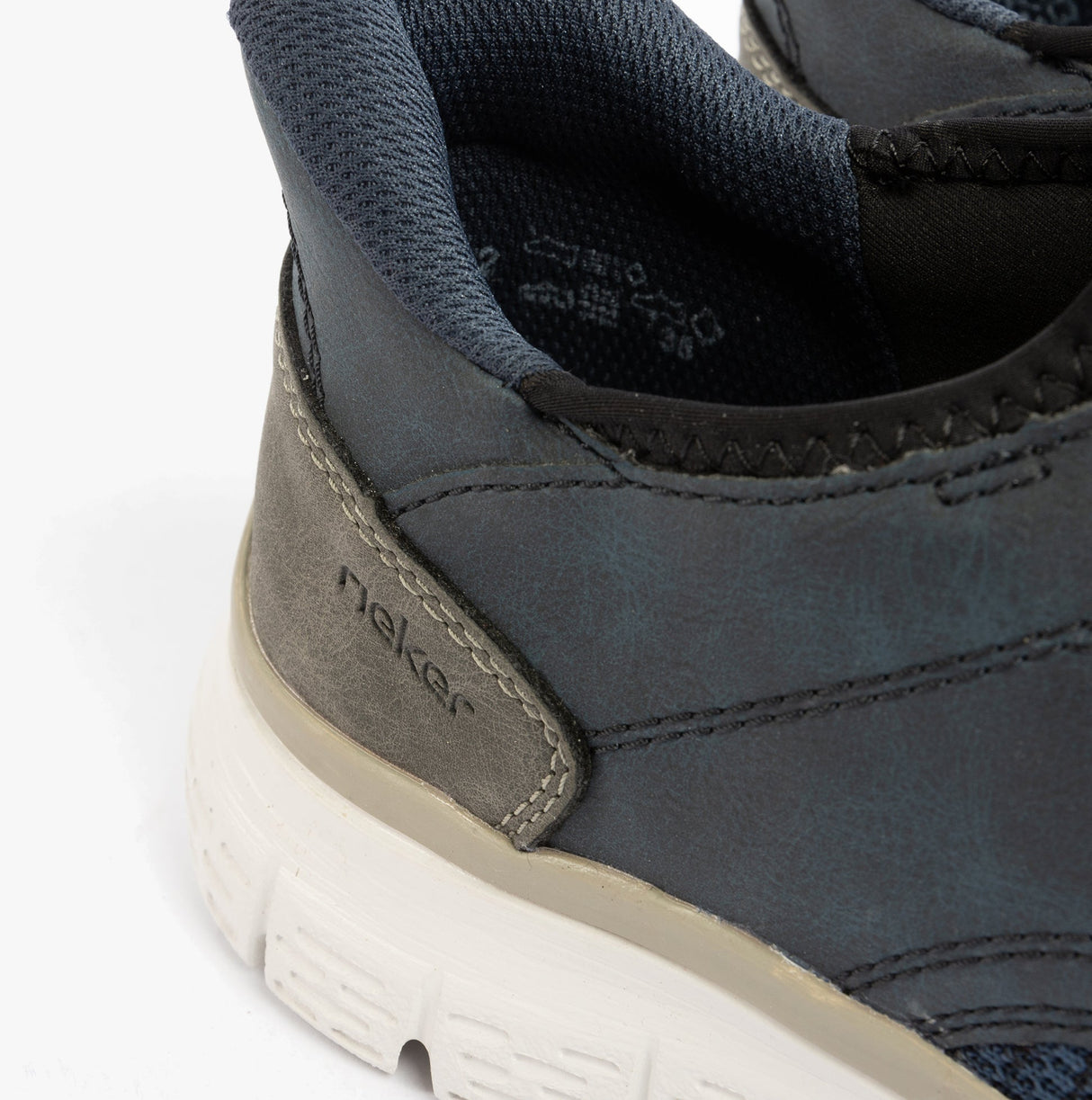 Rieker B6658-14 Mens Shoes Blue