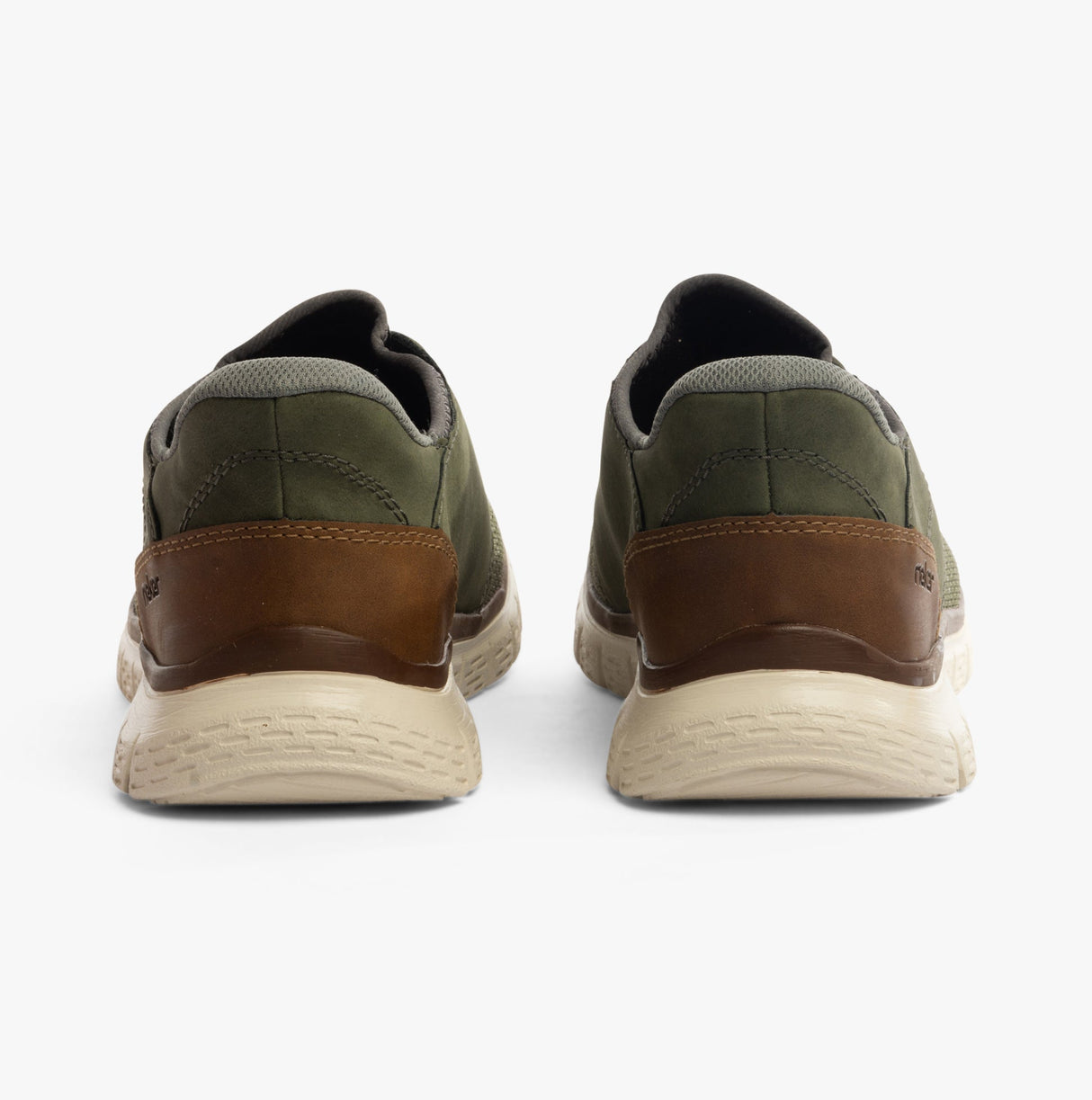 Rieker B6658-52 Mens Shoes Green