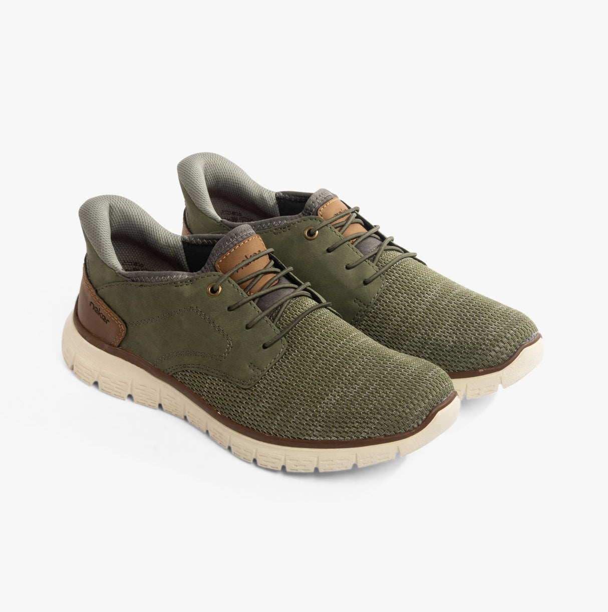 Rieker B6658-52 Mens Shoes Green