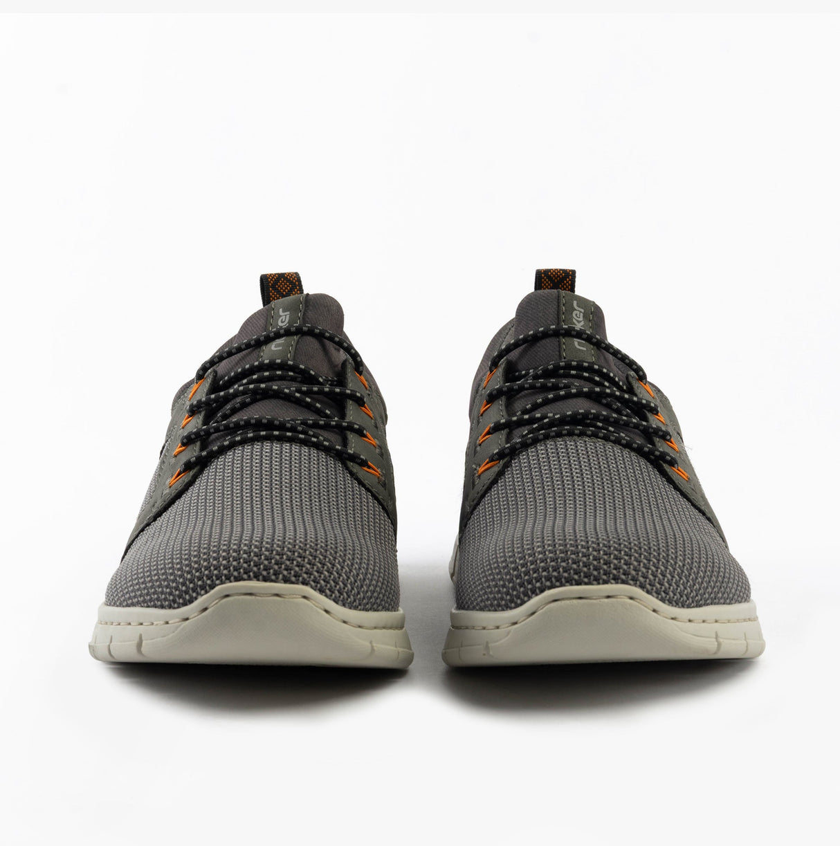 Rieker B7796-42 Mens Trainers Grey