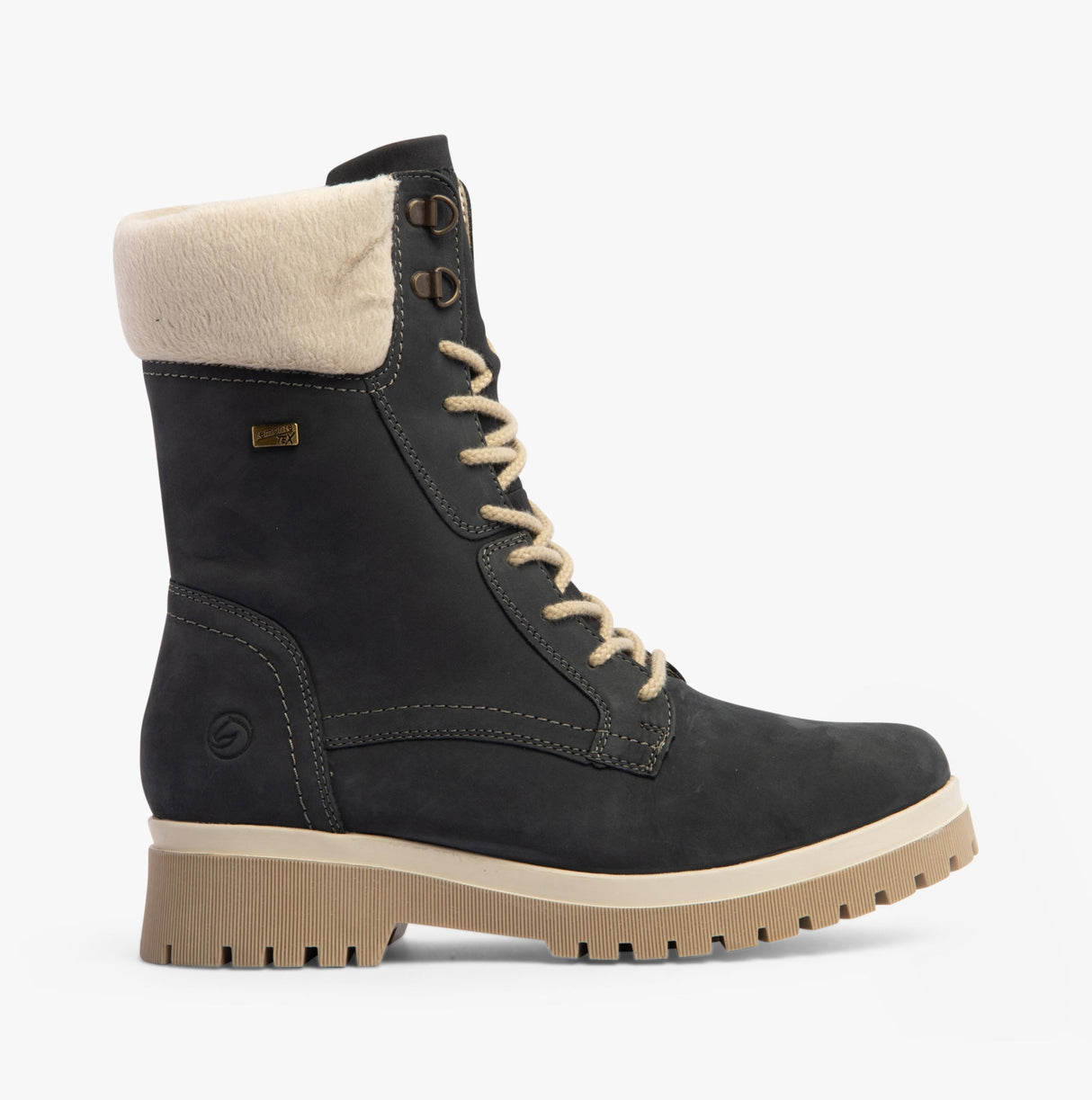 Rieker D1B76-14 Womens Boots Blue