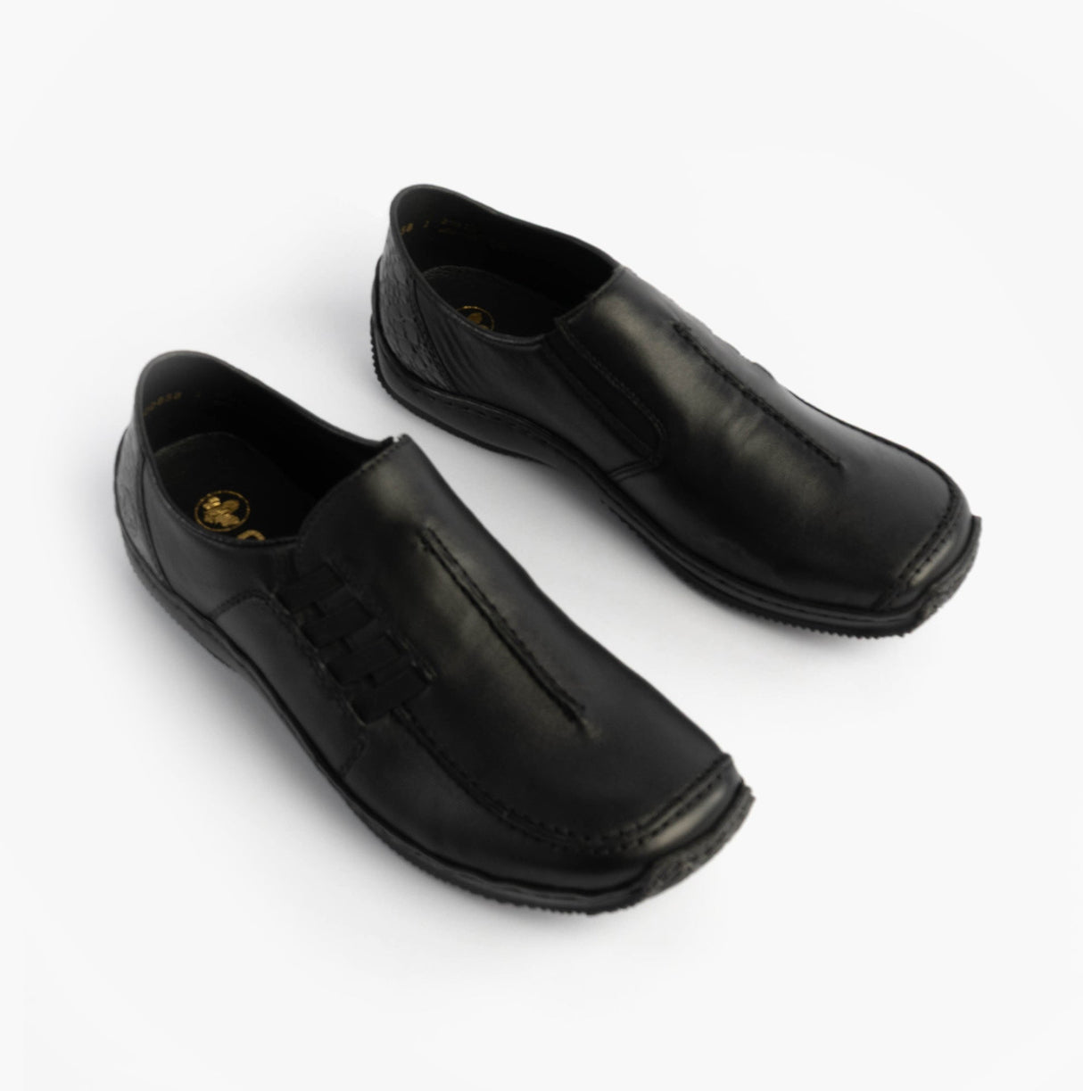 Rieker L1777-00 Celia Womens Slip-On Shoes Black