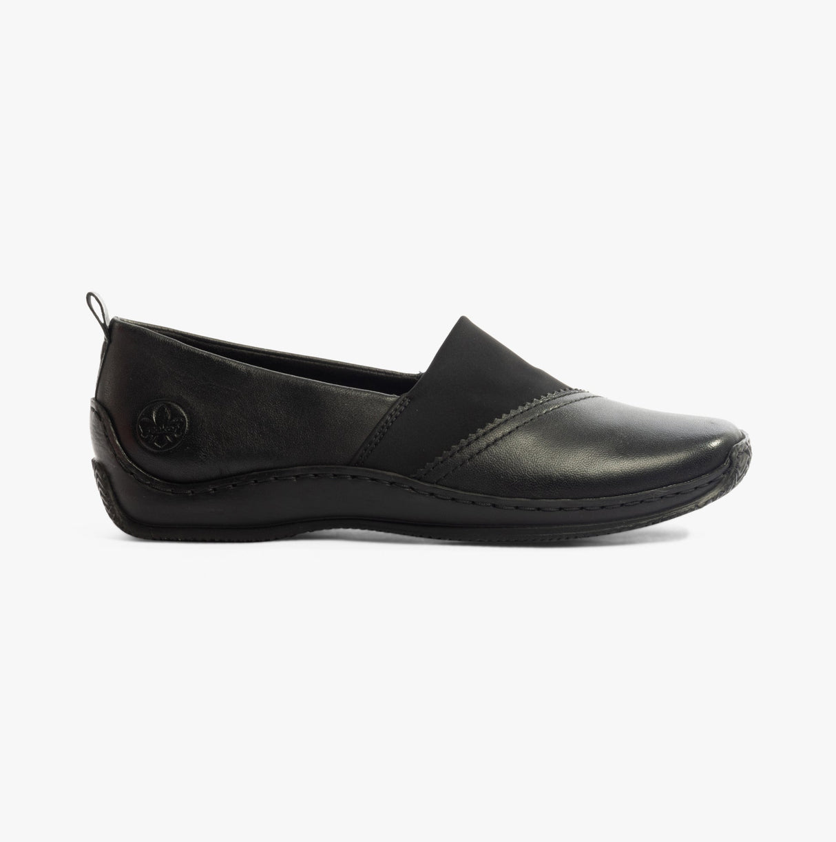 Rieker L1790-00 Womens Shoes Black