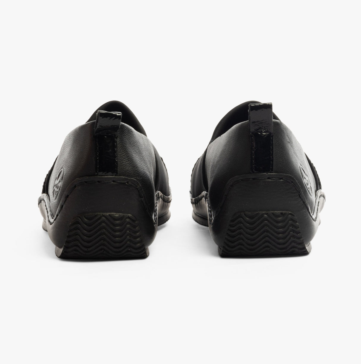 Rieker L1790-00 Womens Shoes Black