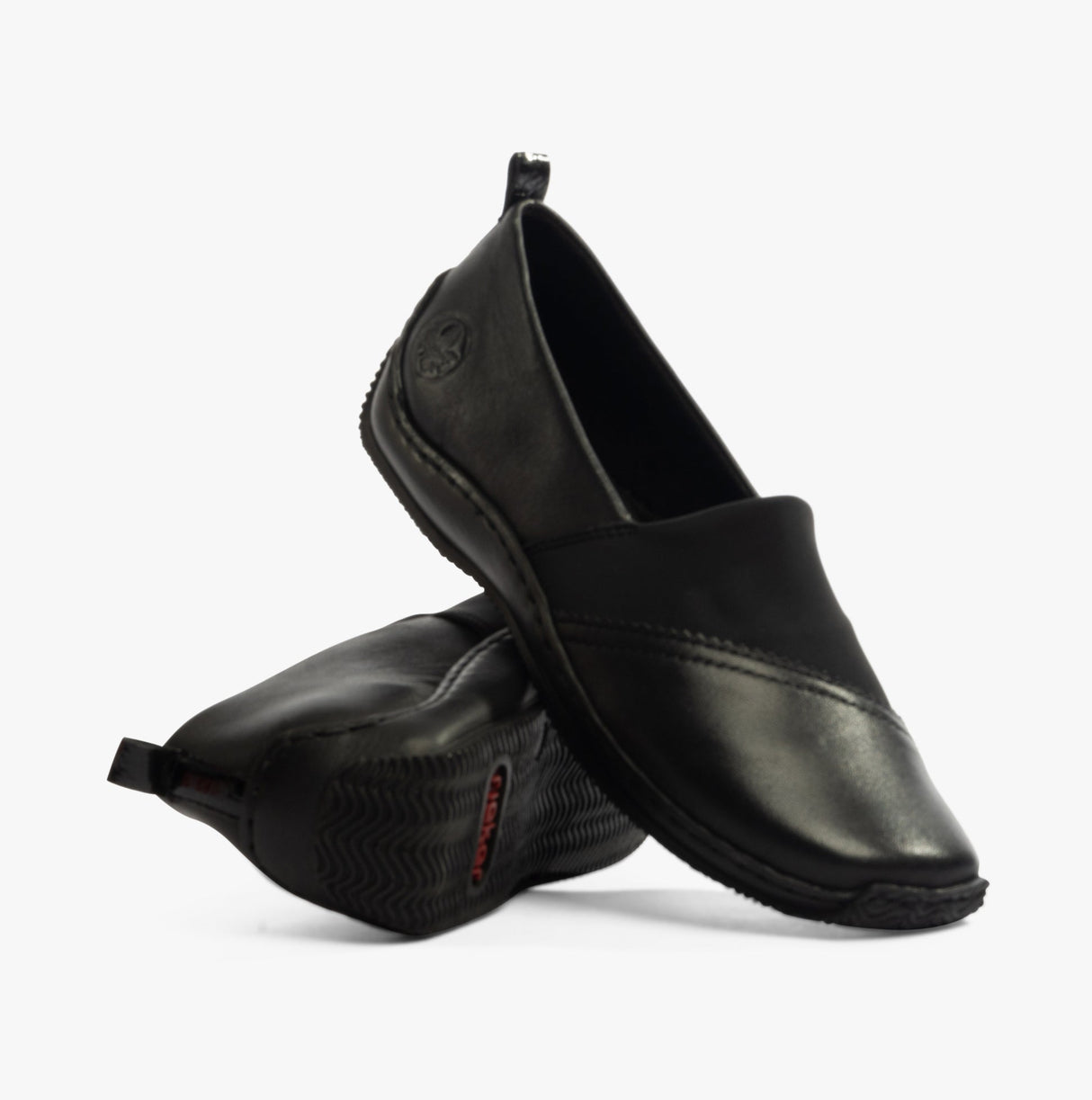 Rieker L1790-00 Womens Shoes Black