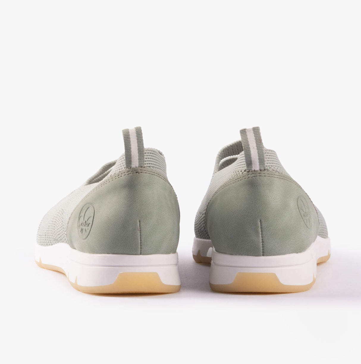 Rieker L3053-52 Womens Shoes Green