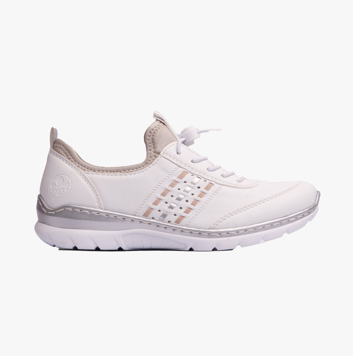 Rieker L3259-80 Womens Shoes White