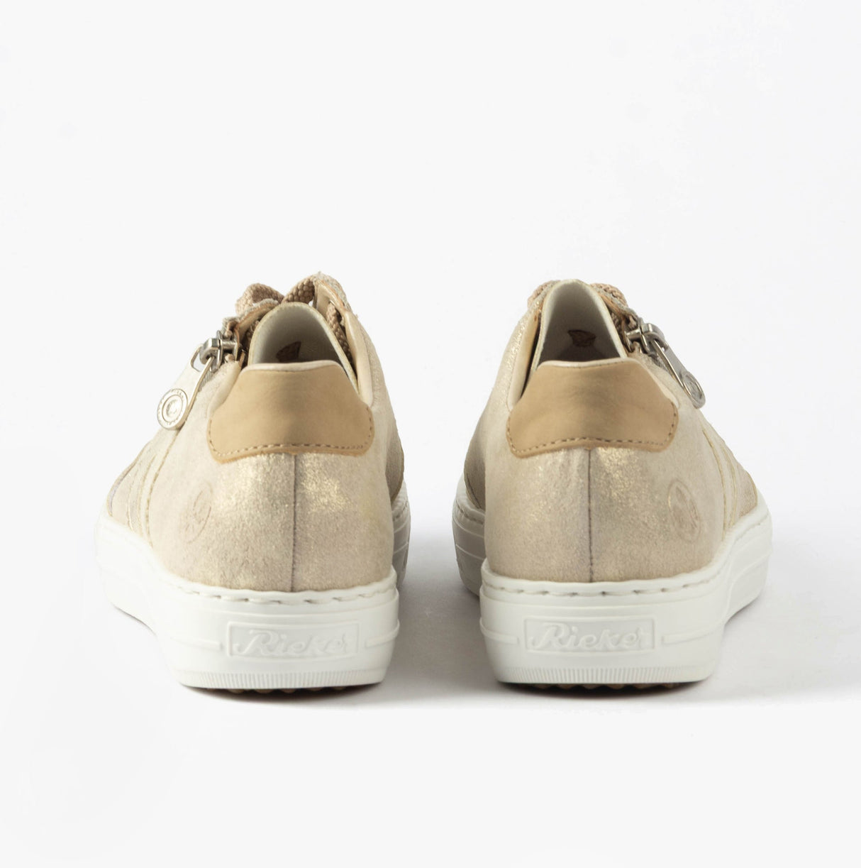Rieker L5903-62 Womens Shoes Beige