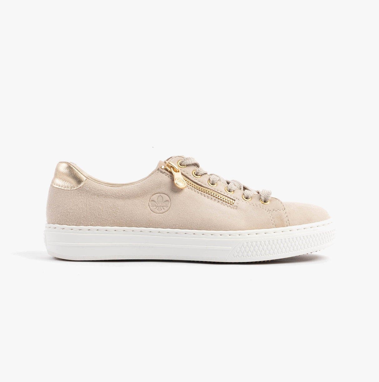 Rieker L59L1-60 Womens Shoes Beige