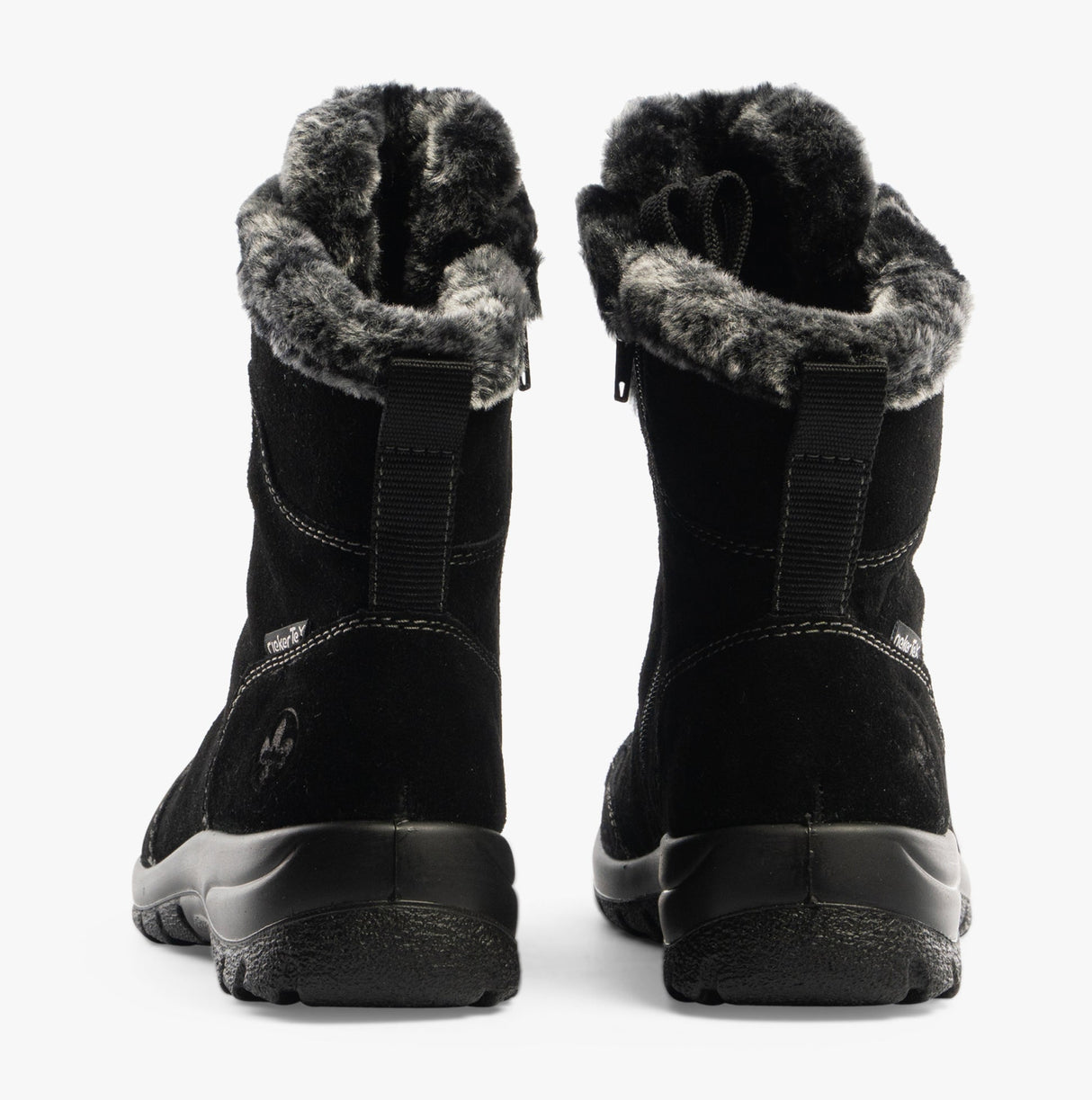 Rieker L7145-00 Womens Boots Black