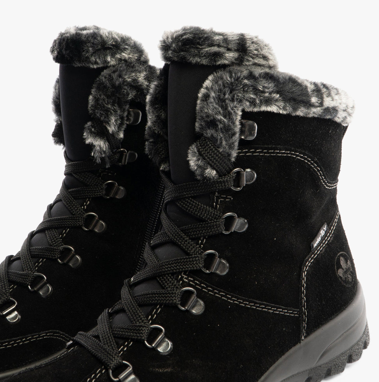 Rieker L7145-00 Womens Boots Black