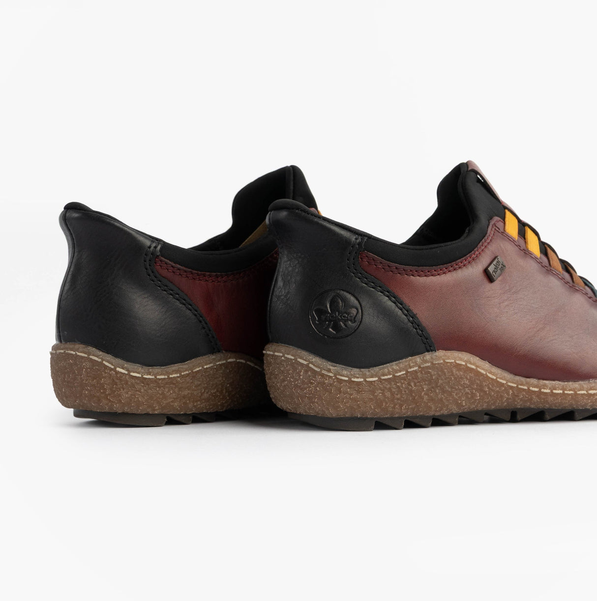 Rieker L7562-35 LIV Womens Slip On Comfort Shoes Red