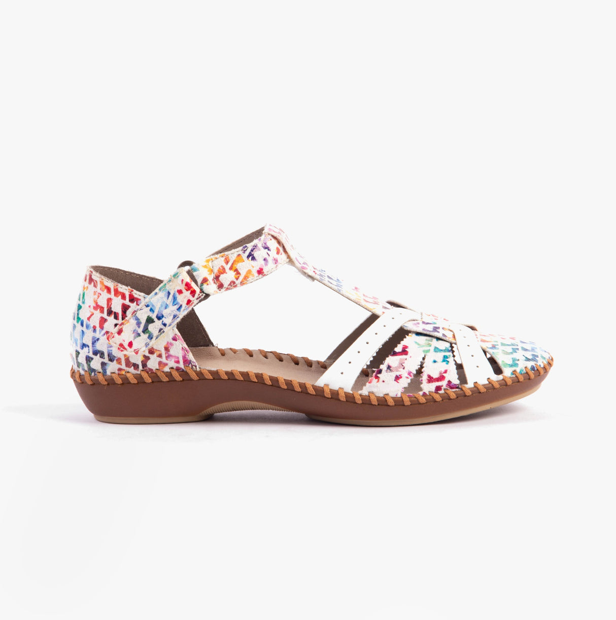 Rieker M1650-92 Womens Sandals Multi