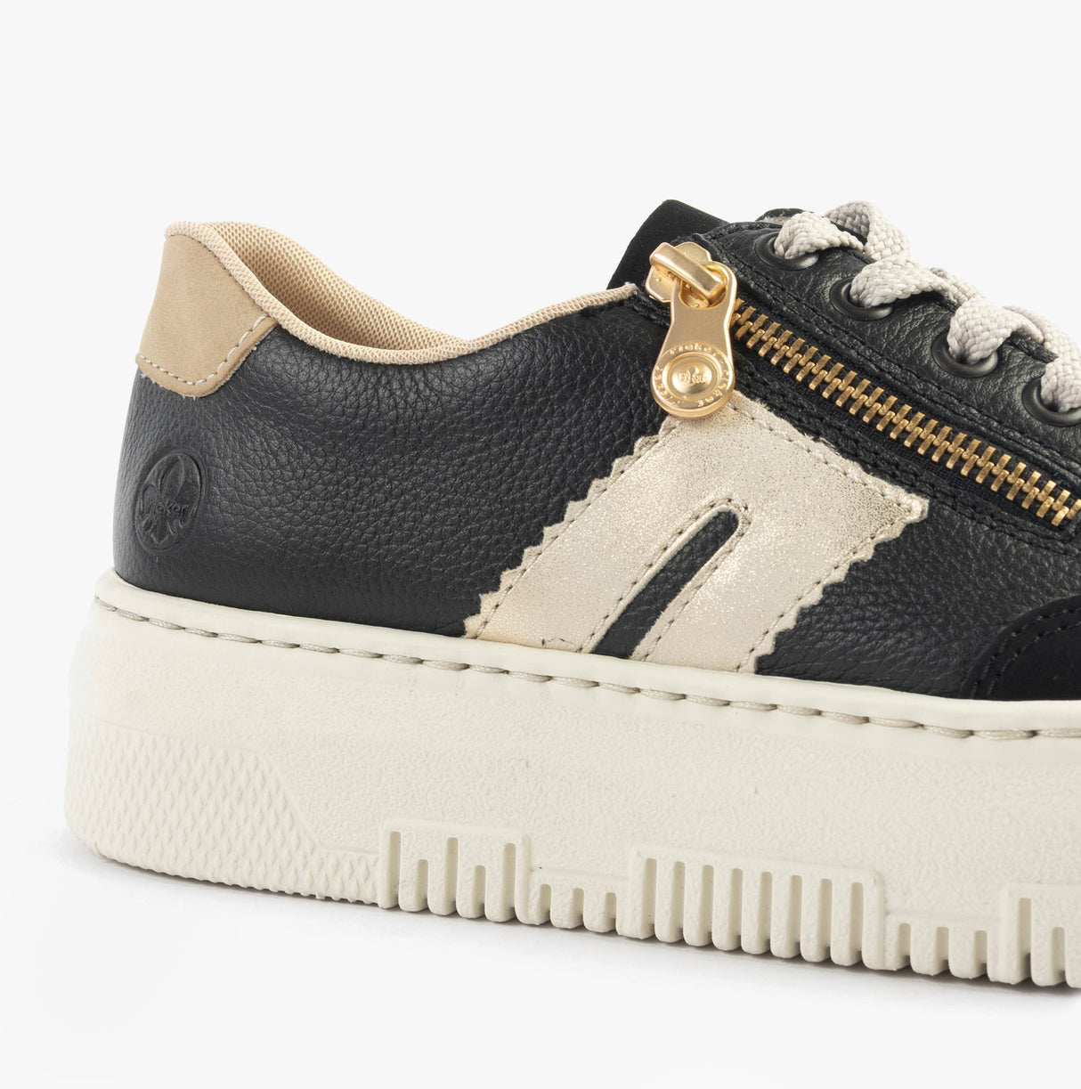 Rieker M1912-00 Womens Trainers Black