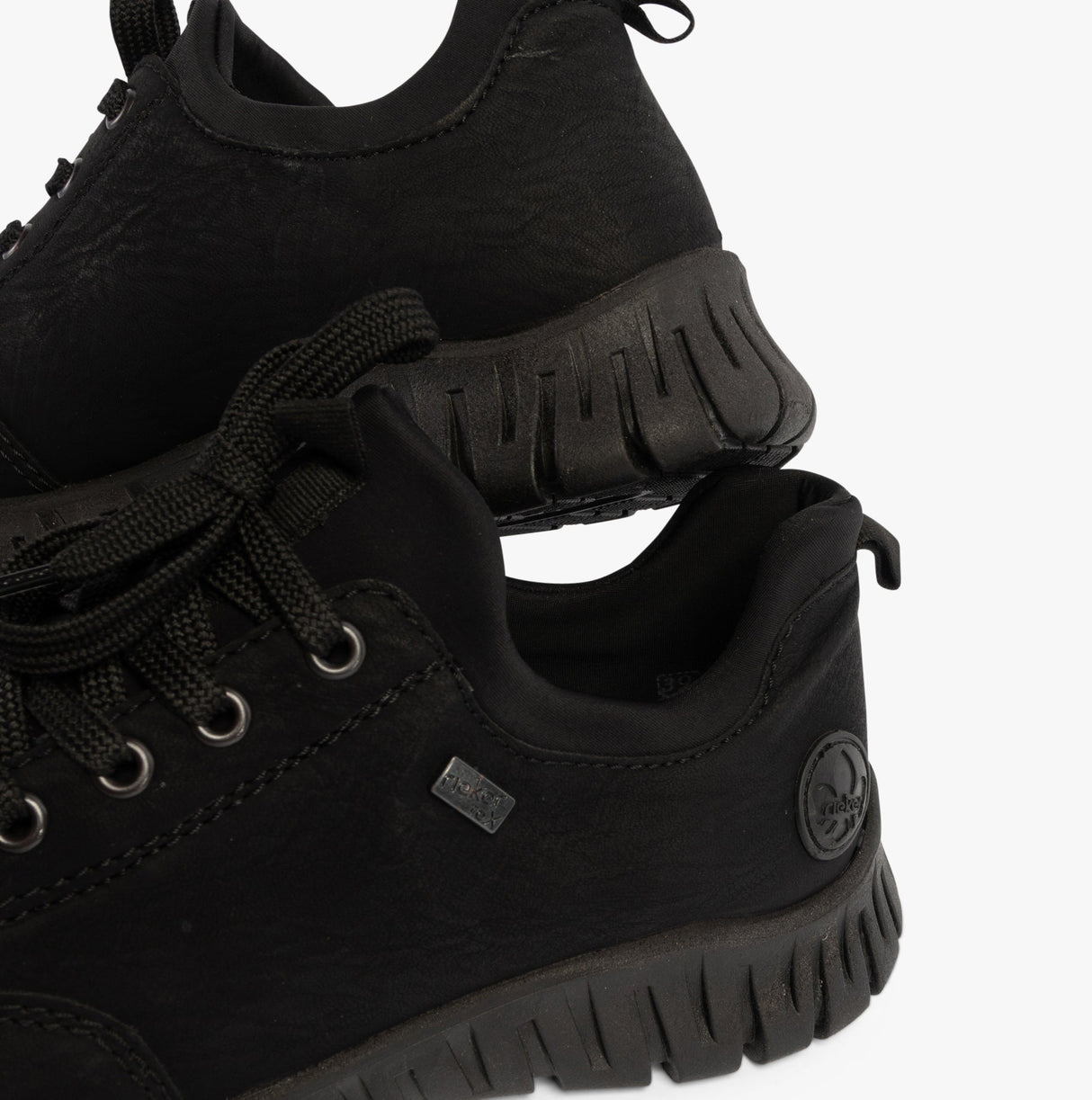 Rieker M5352-00 Womens Shoes Black