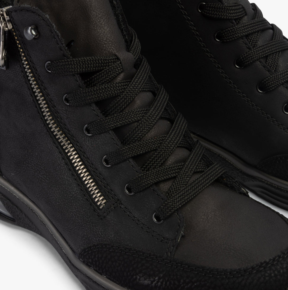 Rieker M5610-00 Womens Boots Black