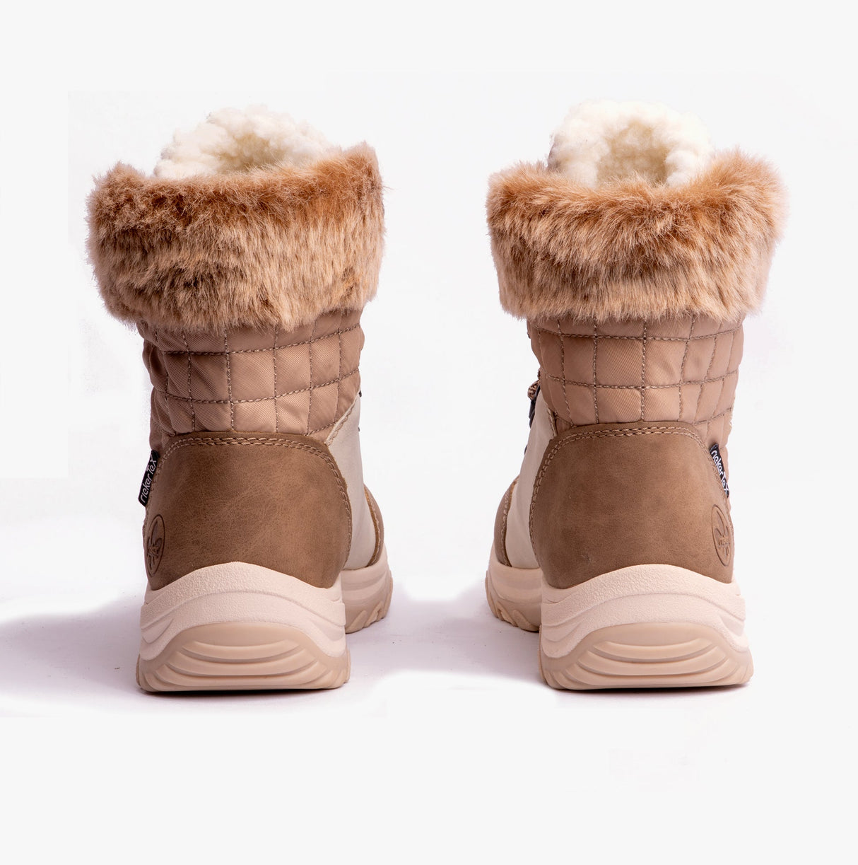 Rieker M9644-60 Womens Boots Beige