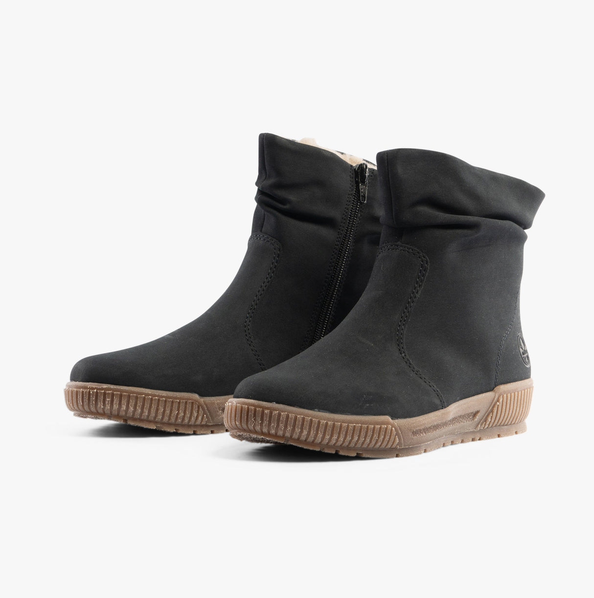 Rieker N0760-14 Womens Boots Blue