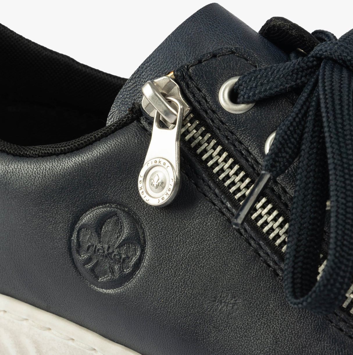 Rieker N0900-14 Womens Shoes Blue