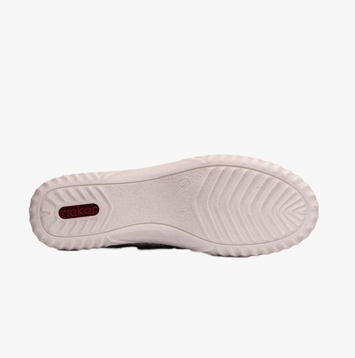 Rieker N0900-90 Womens Shoes Silver