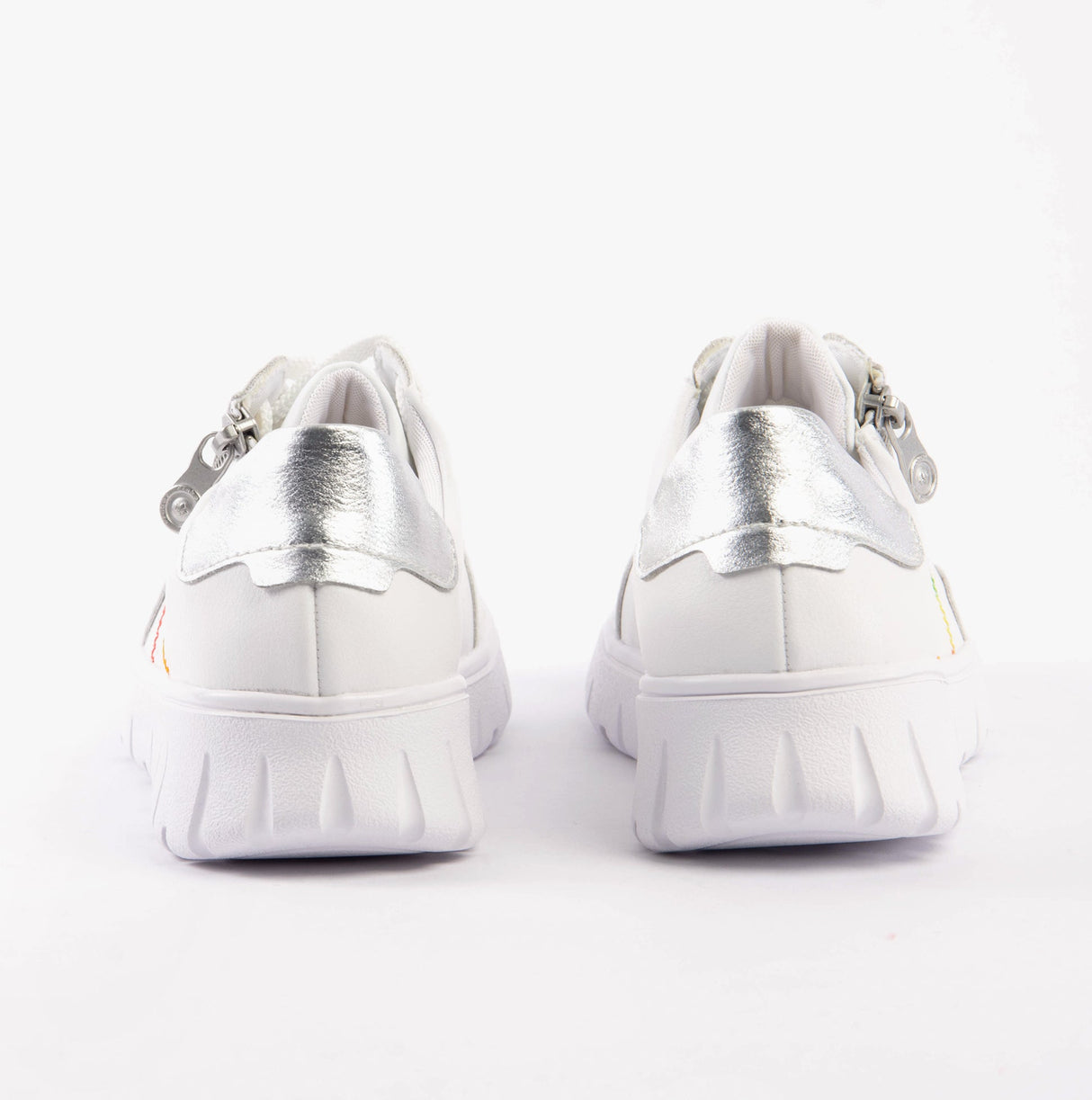Rieker N1313-80 Womens Shoes White