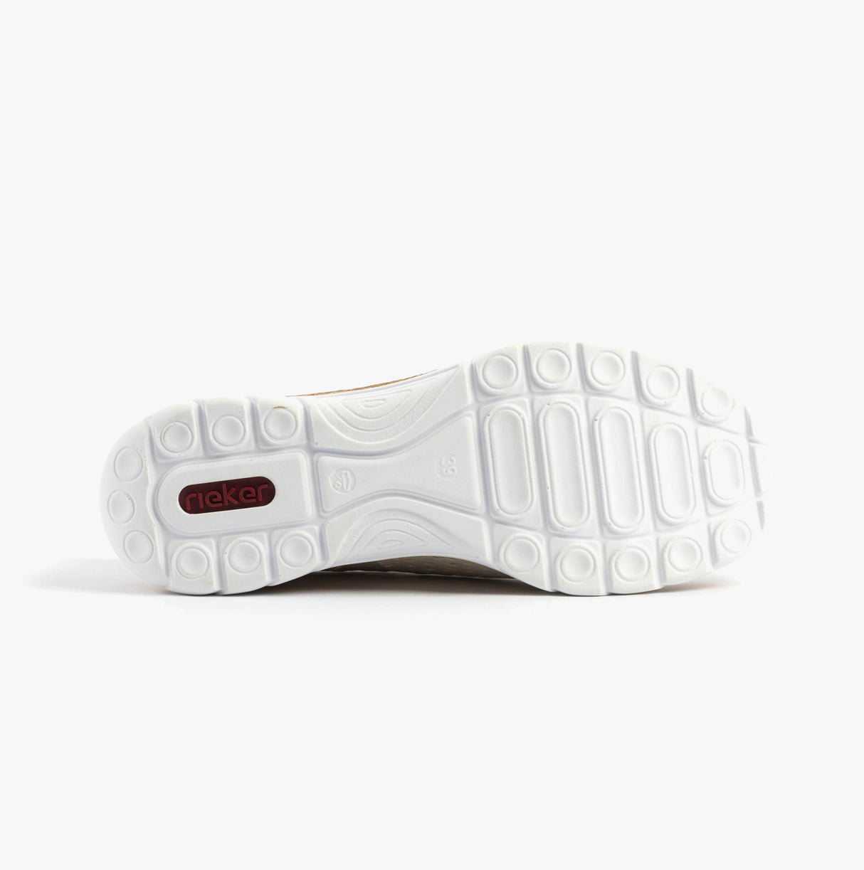 Rieker N42V3-60 Womens Shoes Beige