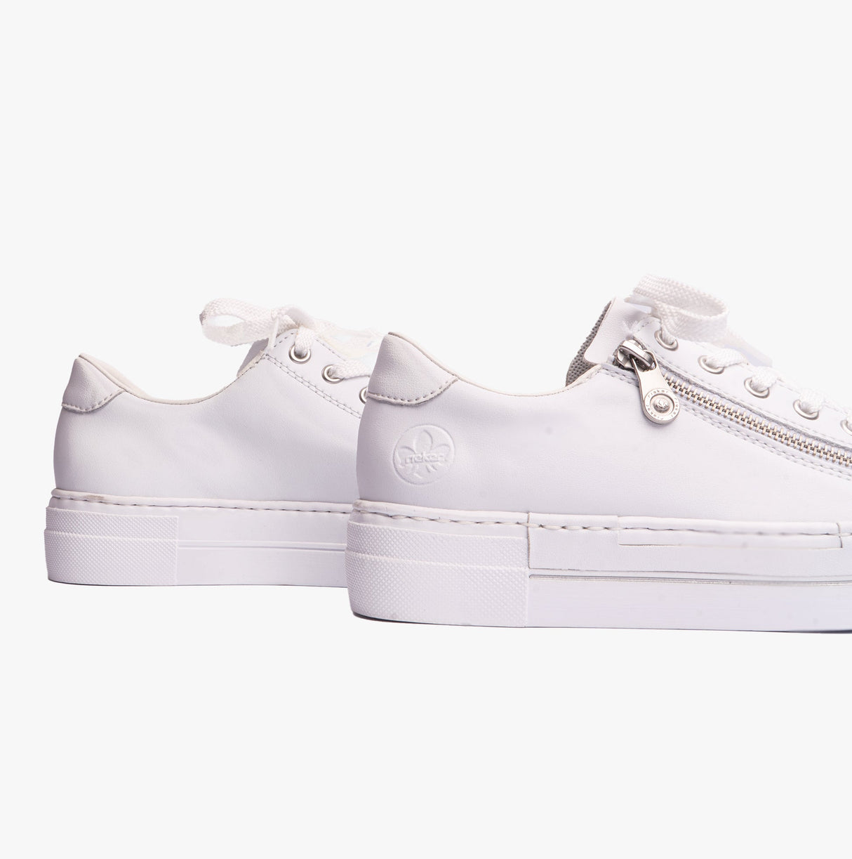 Rieker N4921-81 Womens Shoes White