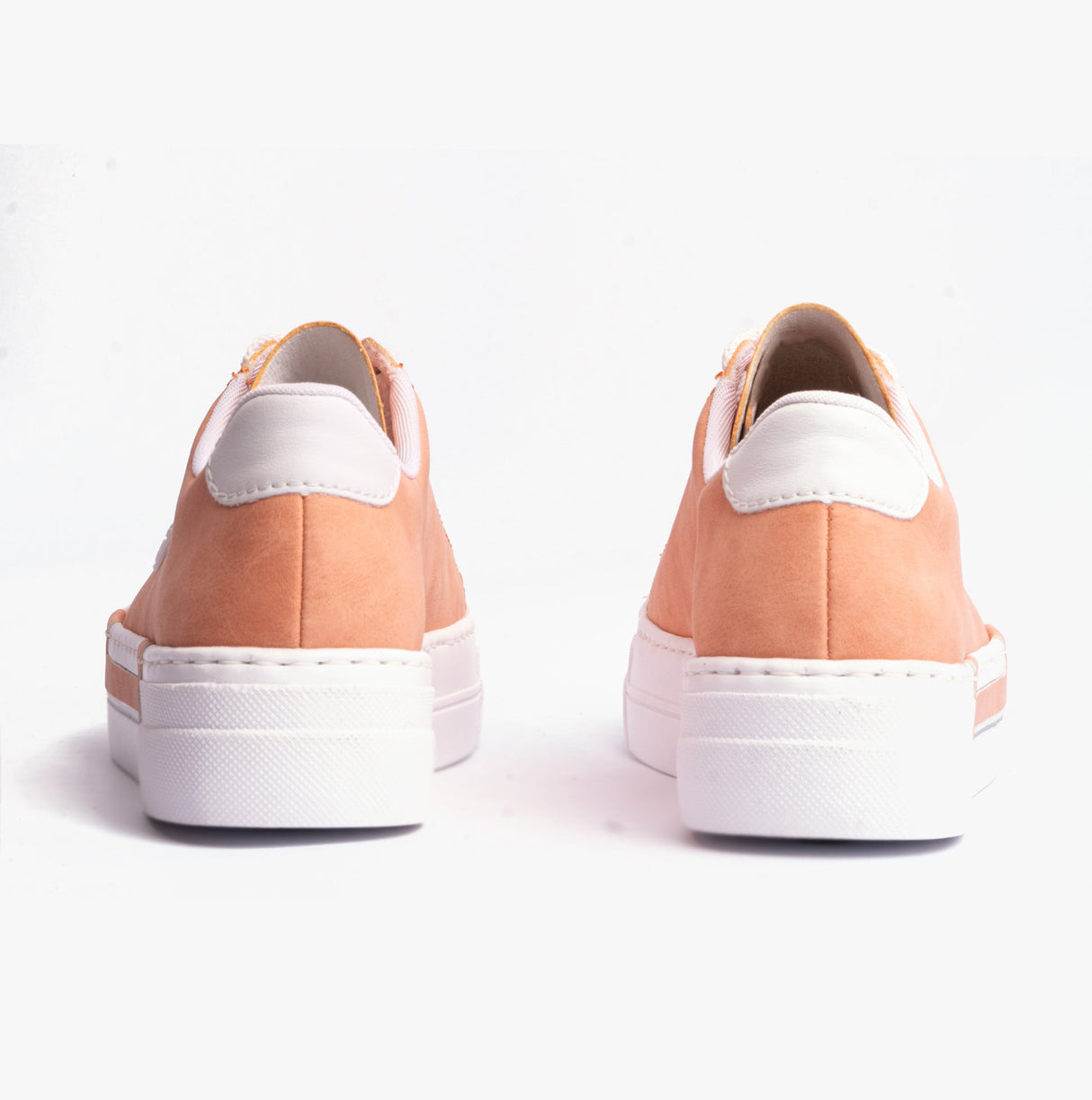 Rieker N49W1-38 Womens Shoes Orange