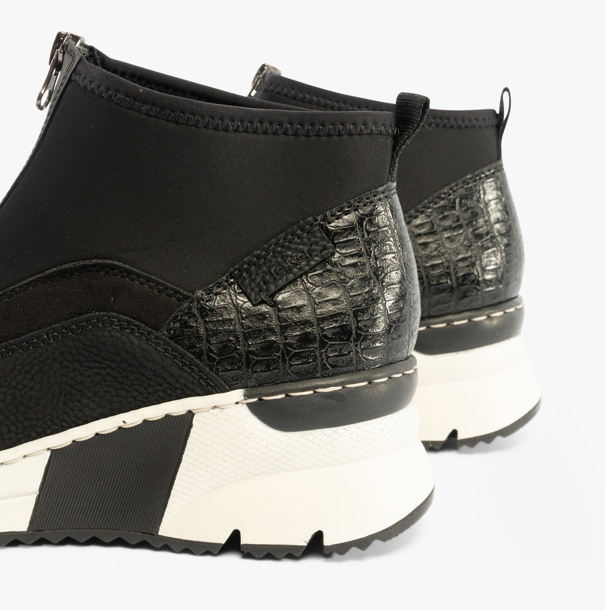 Rieker N6352-00 Womens Boots Black