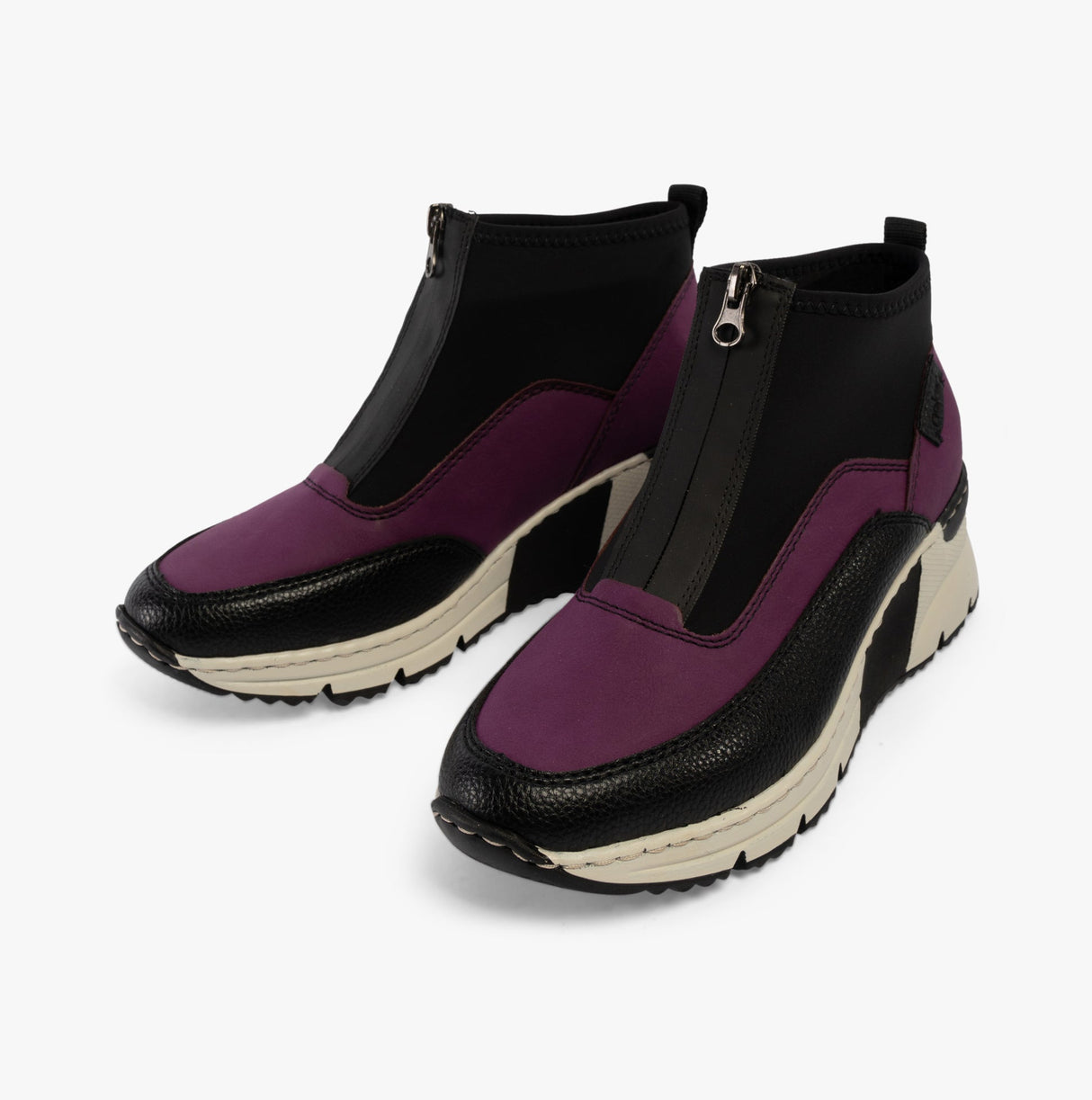 Rieker N6352-30 Womens Boots Purple