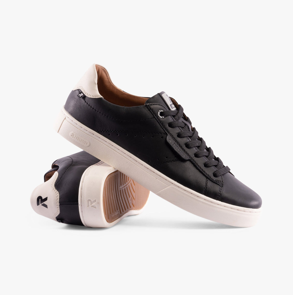 Rieker U0704-00 Mens Shoes Black