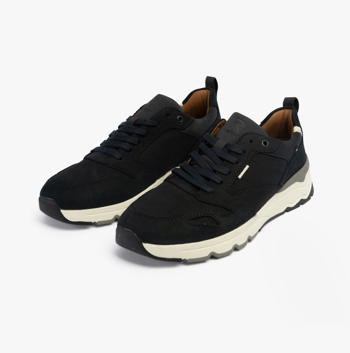 Rieker U0903-14 Mens Shoes Blue