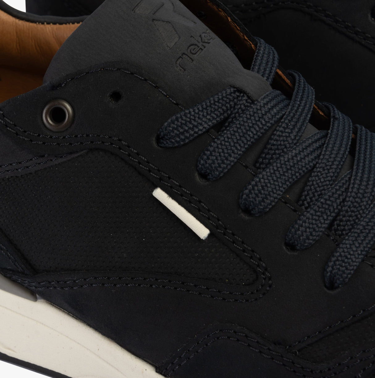 Rieker U0903-14 Mens Shoes Blue