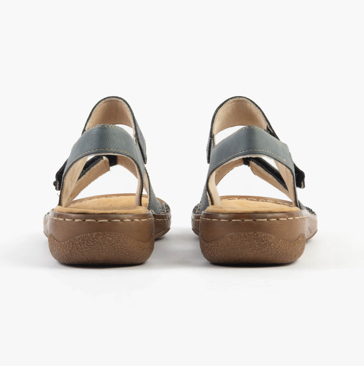 Rieker V2860-14 Womens Sandals Blue