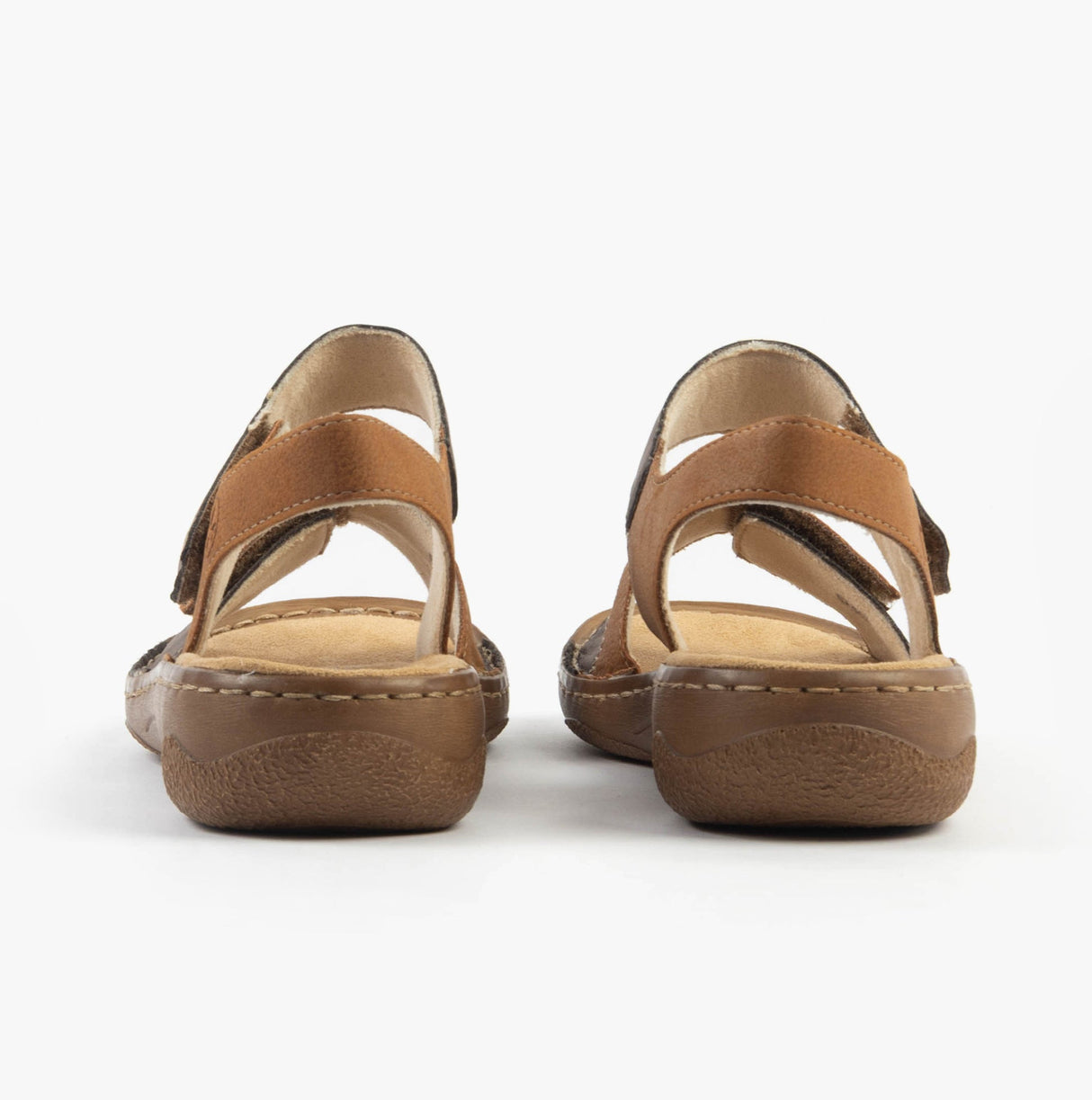 Rieker V2860-24 Womens Sandals Brown