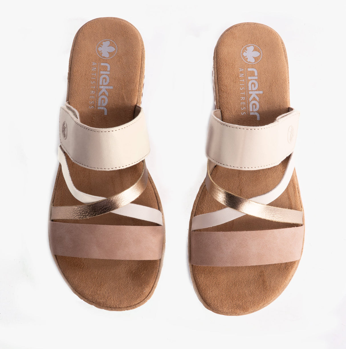 Rieker V3652-94 Womens Sandals Multi