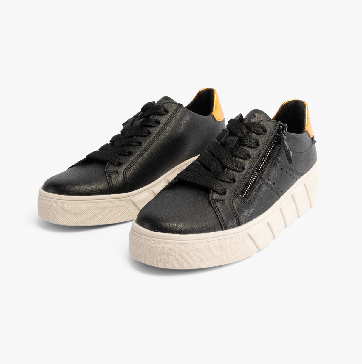 Rieker W0505-01 Womens Shoes Black