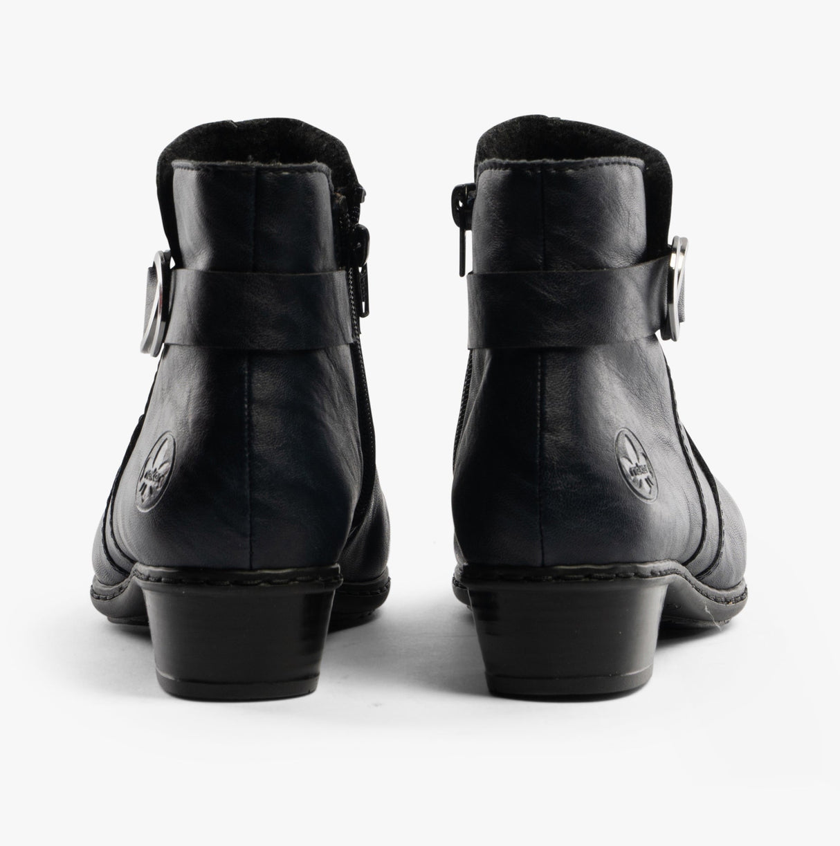 Rieker Y0775-14 Womens Boots Blue