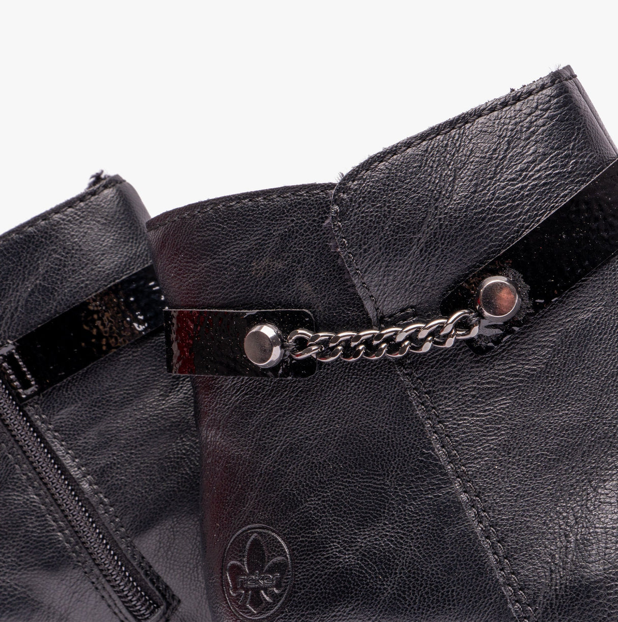 Rieker Y0783-00 Womens Ankle Boots Black