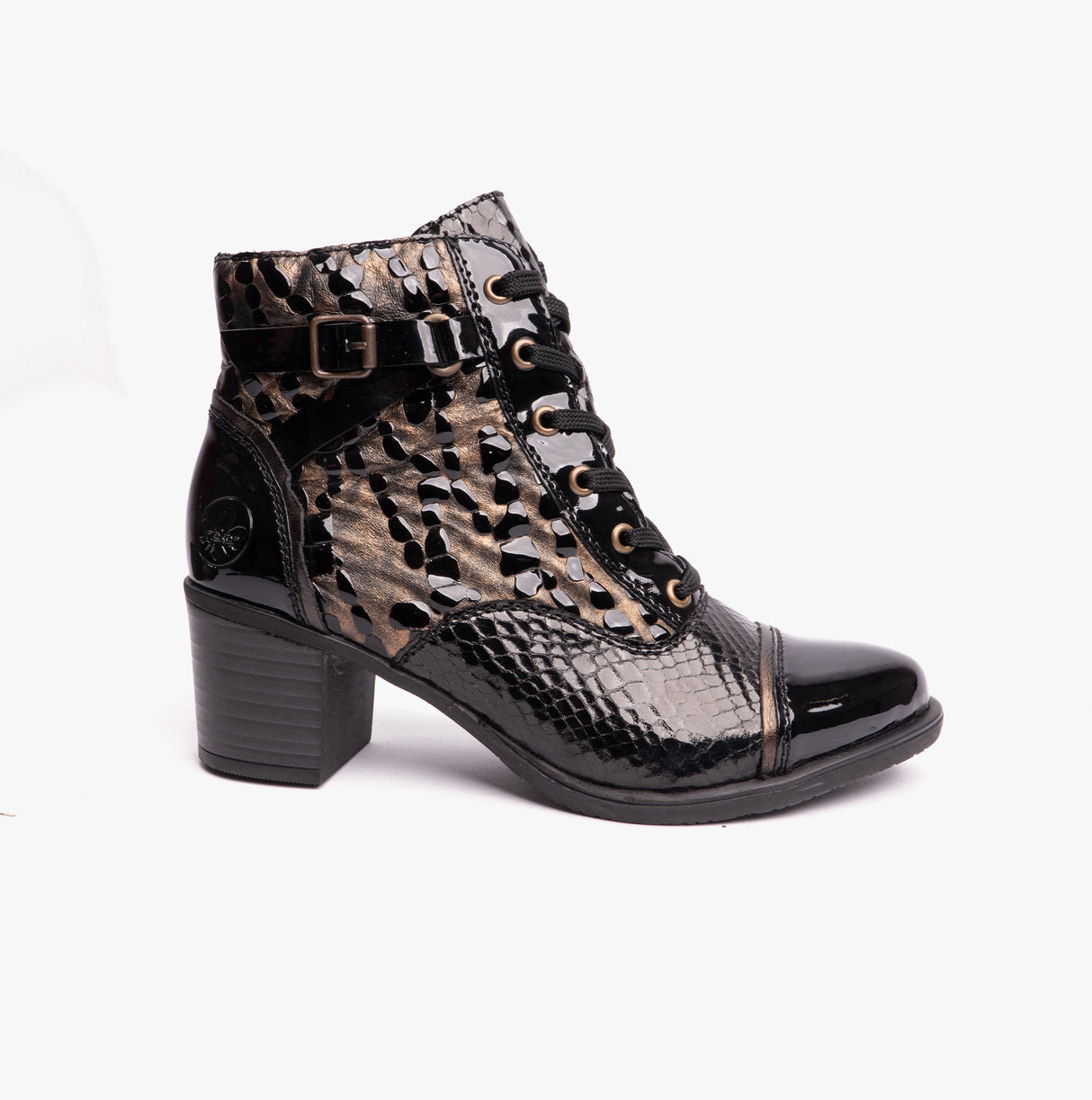 Rieker Y2032-00 Womens Boots Black