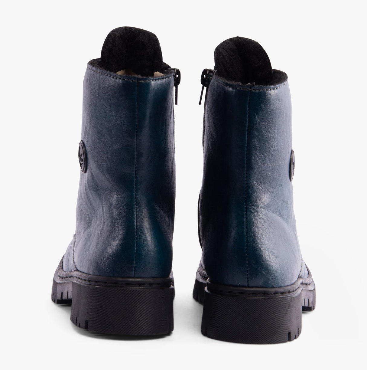 Rieker Y2440-12 Womens Boots Blue