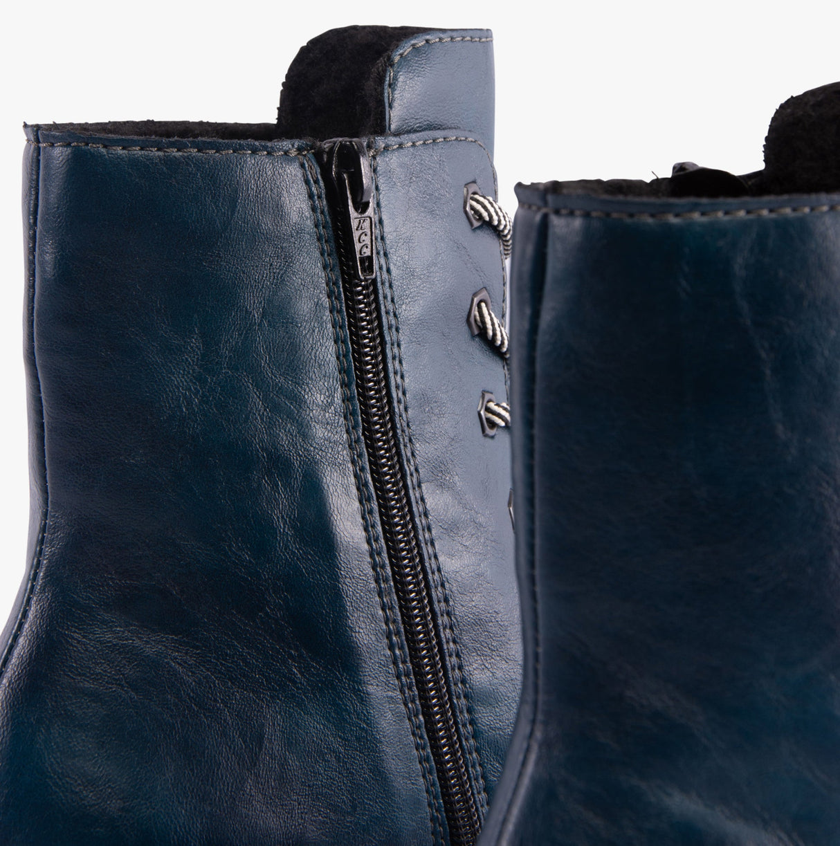 Rieker Y2440-12 Womens Boots Blue