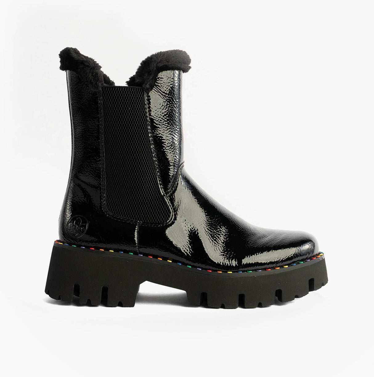 Rieker Y3350-00 Womens Boots Black