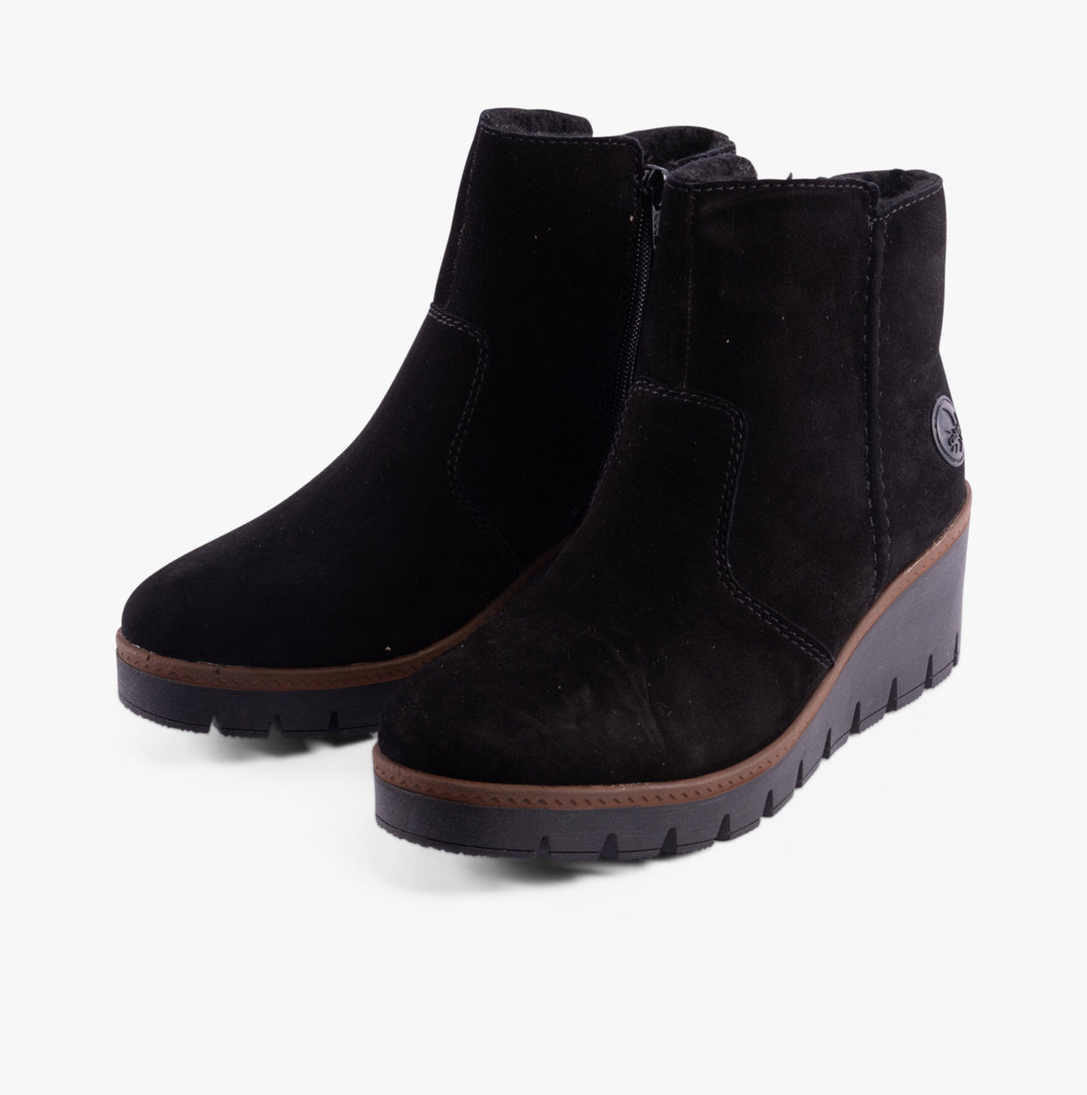 Rieker Y5065-00 Womens Boots Black