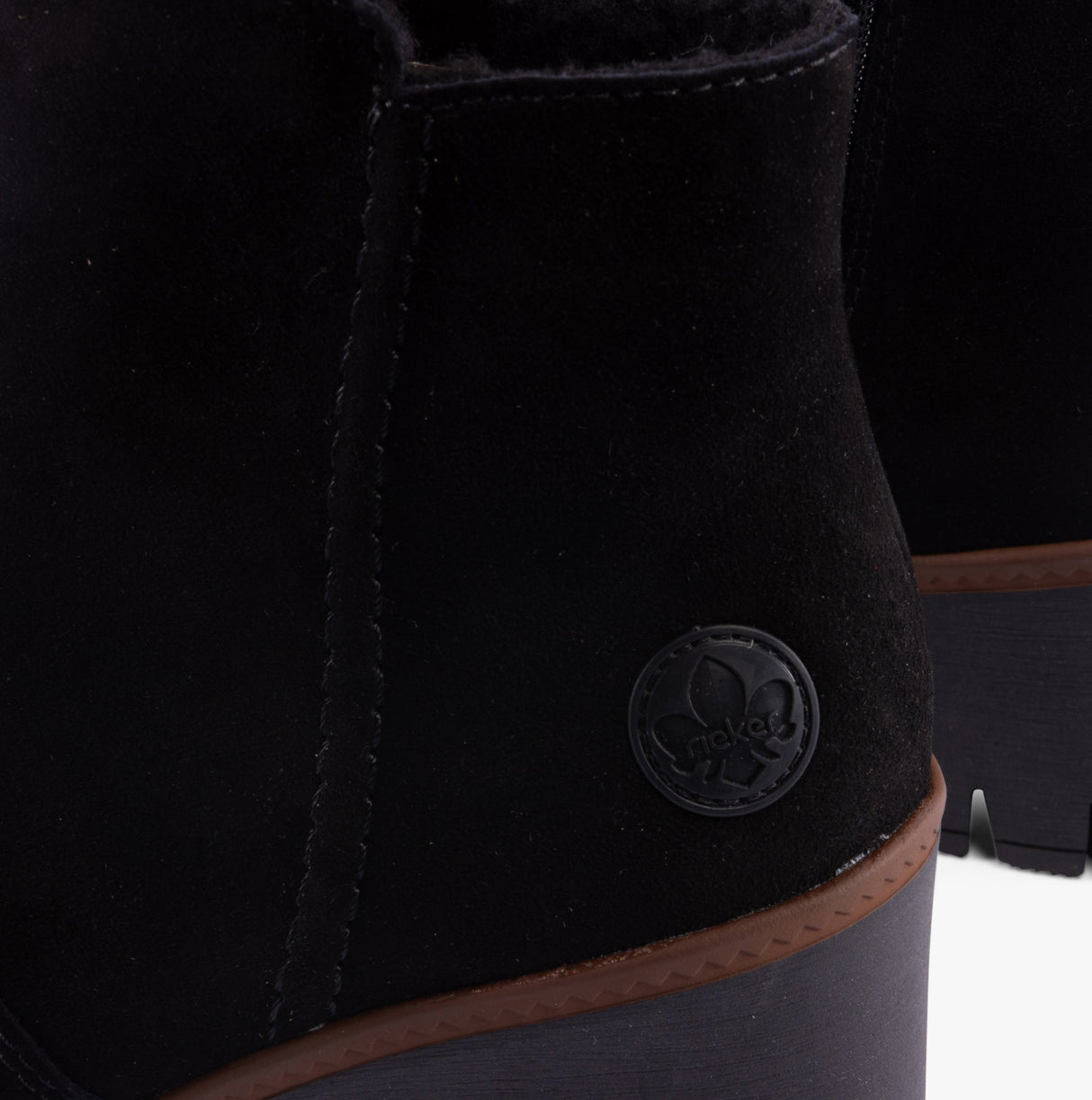 Rieker Y5065-00 Womens Boots Black