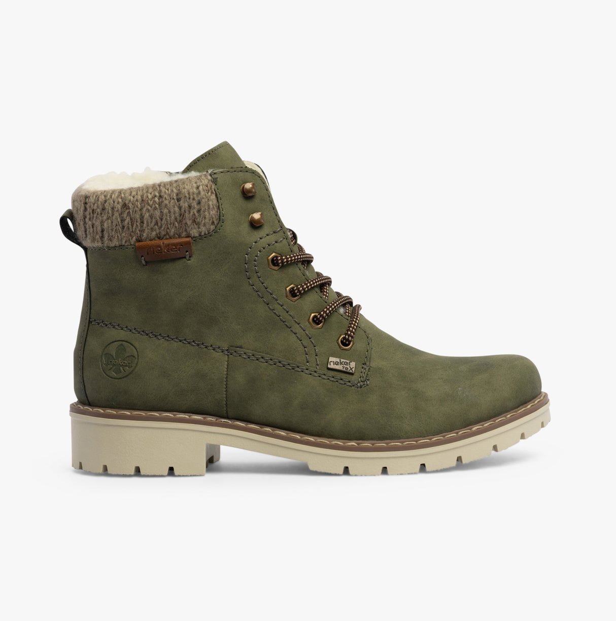 Rieker Y9118-54 Womens Boots Green
